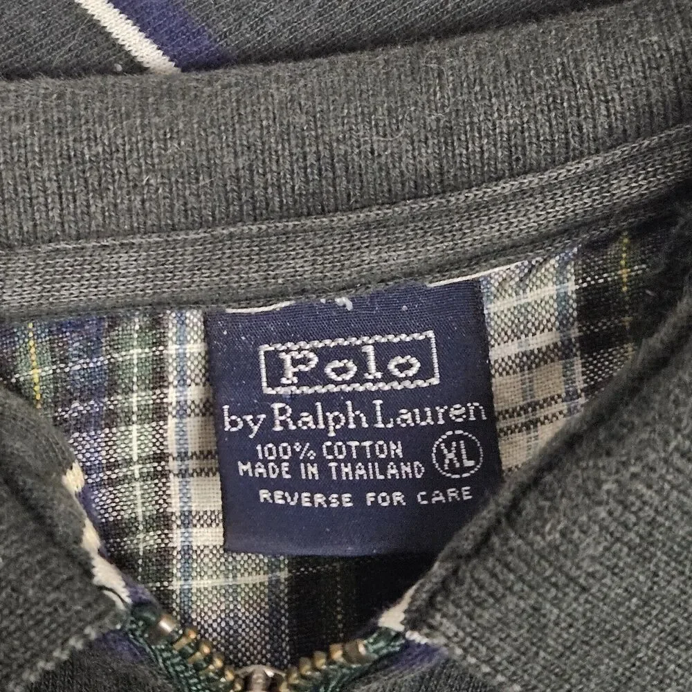 Ralph Lauren Polo Sport Men's XL‎ Green Striped Short Sleeve Golf Shirt Preppy